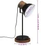 Schwarze Schreibtischlampe 25 W E27 17x17x50 cm von , Lampen - Ref: Foro24-371944, Preis: 57,60 €, Rabatt: %