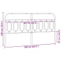 Schwarzes Metallkopfteil 160 cm von , Kopf- und Fußteile - Ref: Foro24-377152, Preis: 48,92 €, Rabatt: %