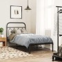 Schwarzes Metallkopfteil, 80 cm. von , Kopf- und Fußteile - Ref: Foro24-377144, Preis: 33,32 €, Rabatt: %