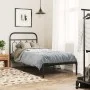 Schwarzes Metallkopfteil, 80 cm. von , Kopf- und Fußteile - Ref: Foro24-377144, Preis: 32,85 €, Rabatt: %