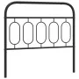 Cabecero de metal negro 100 cm de , Cabeceros y pies de cama - Ref: Foro24-377146, Precio: 38,08 €, Descuento: %