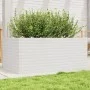 Solid white pine wood planter 110x60x46 cm by , Pots and planters - Ref: Foro24-3282460, Price: 192,79 €, Discount: %