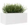 Solid white pine wood planter 110x60x46 cm by , Pots and planters - Ref: Foro24-3282460, Price: 192,79 €, Discount: %