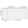 Jardinera madera maciza de abeto Douglas 110x60x46 cm de , Maceteros y jardineras - Ref: Foro24-3282462, Precio: 172,59 €, De...