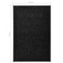 Schwarze waschbare Fußmatte 60x90 cm von vidaXL, Fußmatten - Ref: Foro24-323410, Preis: 41,73 €, Rabatt: %