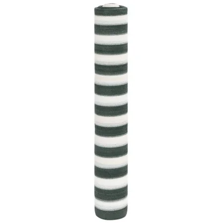 Green and white HDPE privacy net 2x25 m 75 g/m² by , Umbrellas - Ref: Foro24-4003720, Price: 33,95 €, Discount: %