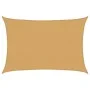 Rectangular HDPE sail shade in sand color, 160 g/m², 2.5x4 m. by , Umbrellas - Ref: Foro24-4002036, Price: 29,46 €, Discount: %