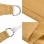 Rectangular HDPE sail shade in sand color, 160 g/m², 2.5x4 m. by , Umbrellas - Ref: Foro24-4002036, Price: 29,46 €, Discount: %