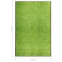 Grün waschbare Fußmatte 120x180 cm von vidaXL, Fußmatten - Ref: Foro24-323432, Preis: 94,37 €, Rabatt: %