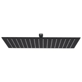 Duschkopf mit Regeneffekt Edelstahl quadratisch schwarz 40x30 cm von vidaXL, Duschköpfe - Ref: Foro24-147701, Preis: 41,65 €,...