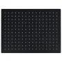 Cabezal ducha efecto lluvia acero inox cuadrado negro 40x30 cm de vidaXL, Cabezales de ducha - Ref: Foro24-147701, Precio: 41...