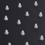 Cabezal ducha efecto lluvia acero inox cuadrado negro 40x30 cm de vidaXL, Cabezales de ducha - Ref: Foro24-147701, Precio: 29...