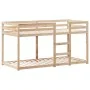 Bunk bed with solid pine wood roof 90x190 cm by , Beds and slatted bases - Ref: Foro24-3282127, Price: 239,07 €, Discount: %