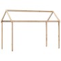 Cama litera con techo madera maciza de pino 90x190 cm de , Camas y somieres - Ref: Foro24-3282127, Precio: 225,36 €, Descuent...