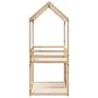 Bunk bed with solid pine wood roof 90x190 cm by , Beds and slatted bases - Ref: Foro24-3282127, Price: 239,07 €, Discount: %