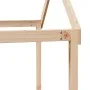 Bunk bed with solid pine wood roof 90x190 cm by , Beds and slatted bases - Ref: Foro24-3282127, Price: 239,07 €, Discount: %