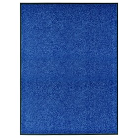 Blaue waschbare Fußmatte 90x120 cm von vidaXL, Fußmatten - Ref: Foro24-323442, Preis: 58,09 €, Rabatt: %
