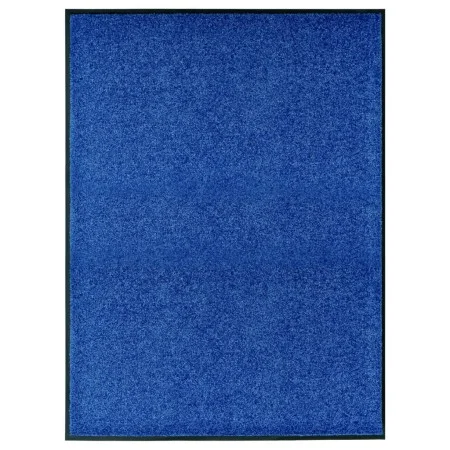Felpudo lavable azul 90x120 cm de vidaXL, Felpudos - Ref: Foro24-323442, Precio: 56,88 €, Descuento: %