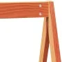 Bunk bed with solid pine wood roof in brown, 80x200 cm. by , Beds and slatted bases - Ref: Foro24-3282083, Price: 185,36 €, D...