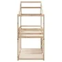 Bunk bed with solid pine wood roof 80x200 cm by , Beds and slatted bases - Ref: Foro24-3282041, Price: 196,33 €, Discount: %