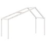 Cama litera con techo madera maciza de pino blanco 90x190 cm de , Camas y somieres - Ref: Foro24-3282048, Precio: 227,69 €, D...