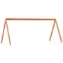 Hochbett mit massivem Kieferndach in brauner Wachsfarbe 80x200 cm. von , Betten und Lattenroste - Ref: Foro24-3282097, Preis:...