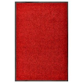 Rote waschbare Fußmatte 60x90 cm von vidaXL, Fußmatten - Ref: Foro24-323422, Preis: 33,28 €, Rabatt: %