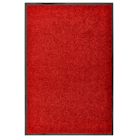 Red washable doormat 60x90 cm by vidaXL, Doormats - Ref: Foro24-323422, Price: 31,33 €, Discount: %