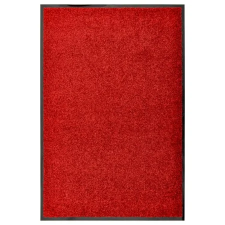 Rote waschbare Fußmatte 60x90 cm von vidaXL, Fußmatten - Ref: Foro24-323422, Preis: 32,62 €, Rabatt: %
