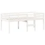 Hochbett mit weißem Massivholzdach aus Kiefer, weiß, 90x200 cm. von , Betten und Lattenroste - Ref: Foro24-3282133, Preis: 27...