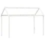 Hochbett mit weißem Massivholzdach aus Kiefer, weiß, 90x200 cm. von , Betten und Lattenroste - Ref: Foro24-3282133, Preis: 27...