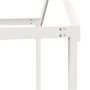 Hochbett mit weißem Massivholzdach aus Kiefer, weiß, 90x200 cm. von , Betten und Lattenroste - Ref: Foro24-3282133, Preis: 27...