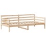 Sofa bed with solid pine wood roof 90x200 cm by , Beds and slatted bases - Ref: Foro24-3282202, Price: 166,81 €, Discount: %