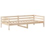 Sofa bed with solid pine wood roof 90x200 cm by , Beds and slatted bases - Ref: Foro24-3282190, Price: 162,27 €, Discount: %