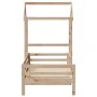 Sofa bed with solid pine wood roof 90x200 cm by , Beds and slatted bases - Ref: Foro24-3282190, Price: 160,17 €, Discount: %