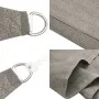 Rectangular light gray HDPE sail shade 160 g/m² 3x6 m by , Umbrellas - Ref: Foro24-4001987, Price: 42,93 €, Discount: %