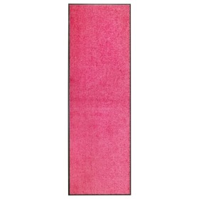 Felpudo lavable rosa 60x180 cm