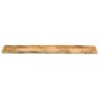 Massivholz-Tischplatte mit natürlicher Kante aus Mangoholz 180x30x2,5 cm. von , Tischplatten - Ref: Foro24-370341, Preis: 217...