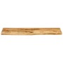 Massivholz-Tischplatte mit natürlicher Kante aus Mangoholz 100x40x2,5 cm von , Tischplatten - Ref: Foro24-370348, Preis: 75,9...
