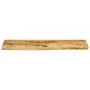 Solid mango wood natural edge table top 120x20x3.8 cm by , Table tops - Ref: Foro24-370374, Price: 48,81 €, Discount: %