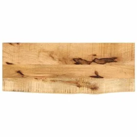 Solid mango wood natural edge table top 90x30x3.8 cm by , Table tops - Ref: Foro24-370383, Price: 49,67 €, Discount: %