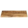 Solid mango wood natural edge table top 90x60x3.8 cm by , Table tops - Ref: Foro24-370405, Price: 85,46 €, Discount: %