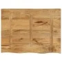 Solid mango wood natural edge table top 90x60x3.8 cm by , Table tops - Ref: Foro24-370405, Price: 85,46 €, Discount: %