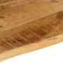 Solid mango wood natural edge table top 90x60x3.8 cm by , Table tops - Ref: Foro24-370405, Price: 85,46 €, Discount: %