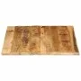 Solid mango wood natural edge table top 90x80x3.8 cm by , Table tops - Ref: Foro24-370411, Price: 116,43 €, Discount: %