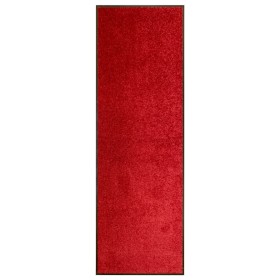 Felpudo lavable rojo 60x180 cm