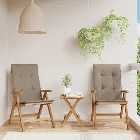 Sillas de jardín reclinables y cojines 2 uds madera maciza teca von , Gartenstühle - Ref: Foro24-3196441, Preis: 362,44 €, Ra...