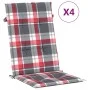 Reclining garden chairs and 4 solid teak wood cushions by , Garden chairs - Ref: Foro24-3196476, Price: 651,43 €, Discount: %
