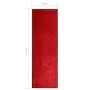 Rote waschbare Fußmatte 60x180 cm von vidaXL, Fußmatten - Ref: Foro24-323423, Preis: 52,82 €, Rabatt: %