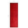 Rote waschbare Fußmatte 60x180 cm von vidaXL, Fußmatten - Ref: Foro24-323423, Preis: 53,89 €, Rabatt: %